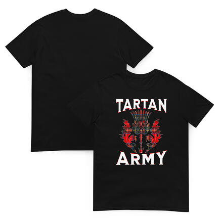 Scottish Tartan Army T-shirt Scottish Tartan Army T-shirt