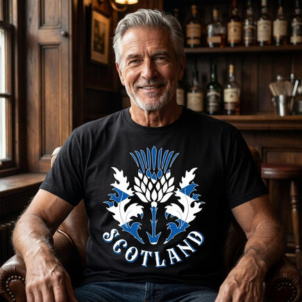 Scotland Thistle & Flag Scotland Thistle & Flag