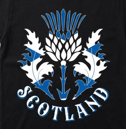 Scotland Thistle & Flag Scotland Thistle & Flag