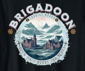 Brigadoon Tourist Board Vintage T-shirt Brigadoon Tourist Board Vintage T-shirt
