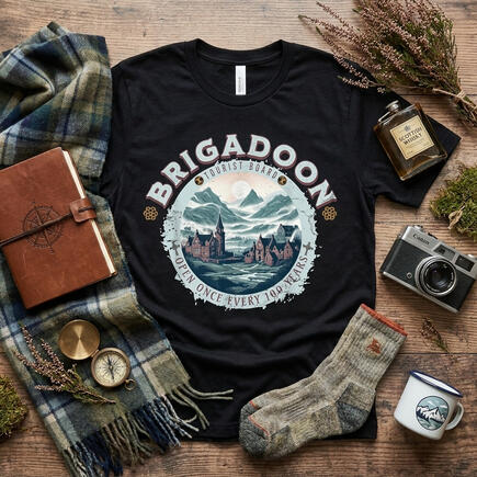 Brigadoon Tourist Board Vintage T-shirt Brigadoon Tourist Board Vintage T-shirt