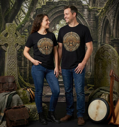 Scottish Tartan Thistle T-shirt Scottish Tartan Thistle T-shirt