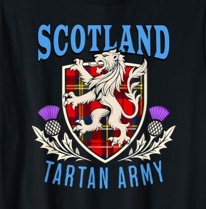 Scotland Lion Rampant Crest Tee Scotland Lion Rampant Crest Tee
